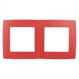 Рамка 2-м 12-5002-23 красн. ЭРА Б0019397