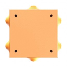 Коробка ответвительная FS 150х150х80мм 4р 450В 6А 4кв.мм с каб. вводами и клеммн. IP55 сталь. DKC FSB31404