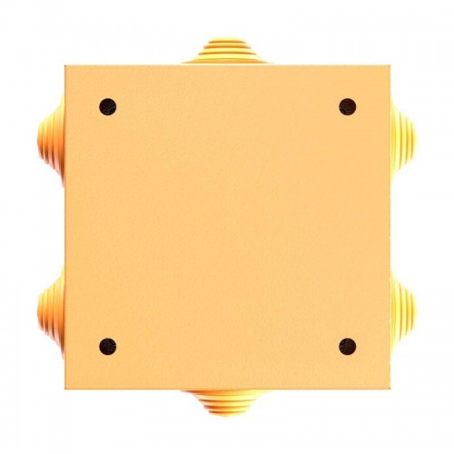 Коробка ответвительная FS 150х150х80мм 4р 450В 20А 10кв.мм нерж. контакт с каб. вводами и клеммн. IP66 сталь. DKC FSK31410