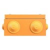 Коробка ответвительная FS 150х150х80мм 6р 450В 32А 10кв.мм нерж. контакт с каб. вводами и клеммн. IP55 сталь. DKC FSK31610