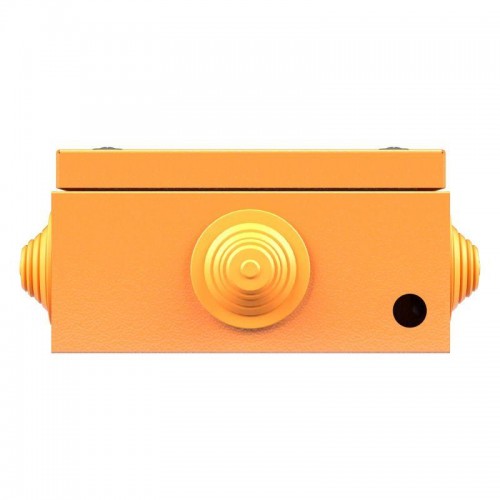 Коробка ответвительная FS 150х150х80мм 6р 450В 32А 10кв.мм нерж. контакт с каб. вводами и клеммн. IP55 сталь. DKC FSK31610
