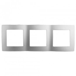 Рамка 3-м 12-5003-03 алюм. ЭРА Б0014763