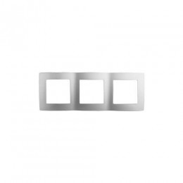 Рамка 3-м 12-5003-03 алюм. ЭРА Б0014763