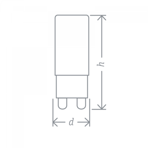 Лампа светодиодная 71 266 NLL-P-G9-5-230-3K 5Вт капсульная 3000К тепл. бел. G9 400лм 220-240В Navigator 71266