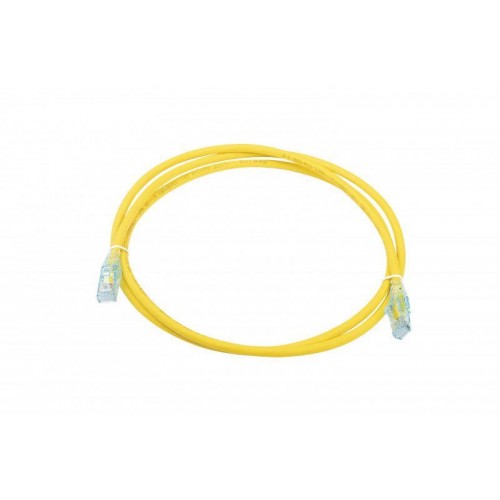 Патч-корд PC-LPM-UTP-RJ45-RJ45-C6-1.5M-LSZH-YL U/UTP кат.6 LSZH 1.5м желт. Hyperline 230226