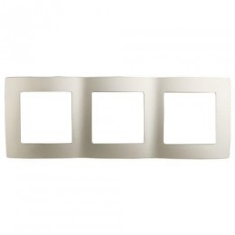 Рамка 3-м 12-5003-15 перламутр ЭРА Б0019377